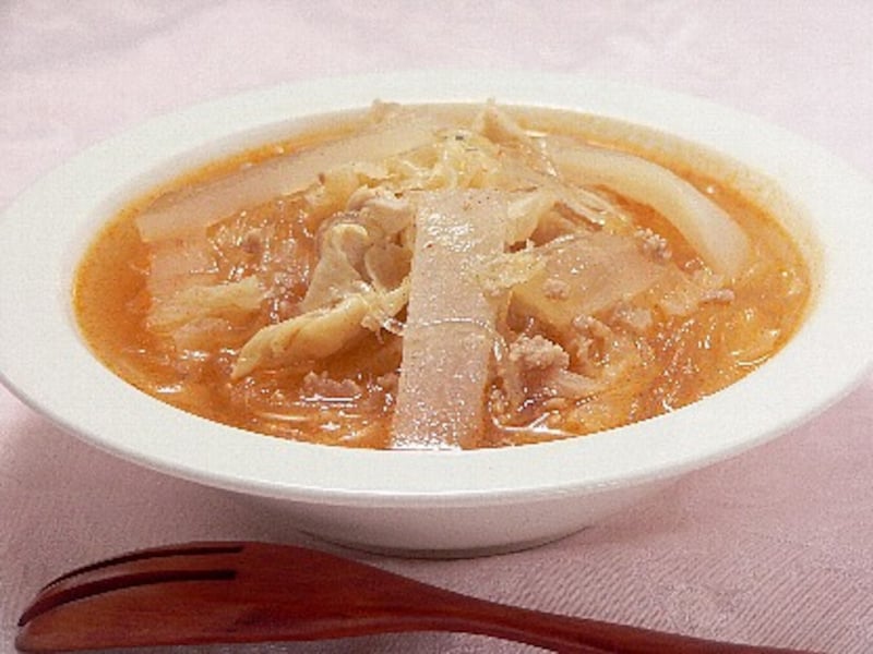 白菜と大根の中華スープ煮・本文トップ