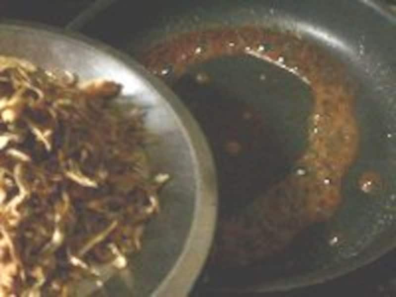 小女子とナッツの煎り煮・手順６