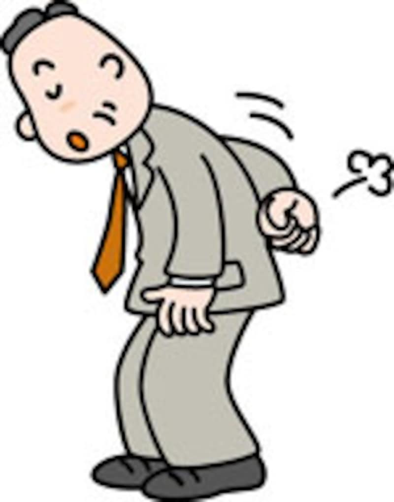 あぁ、腰がだるい…。