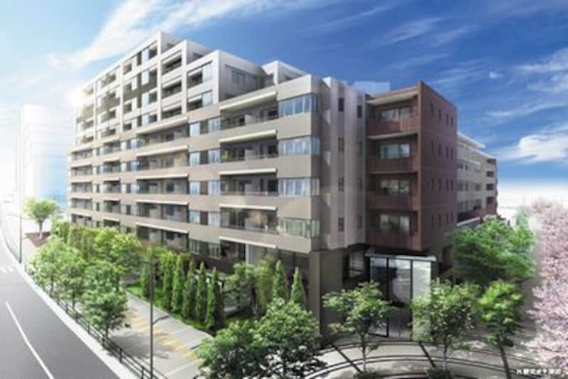 レコシティグランデの外観