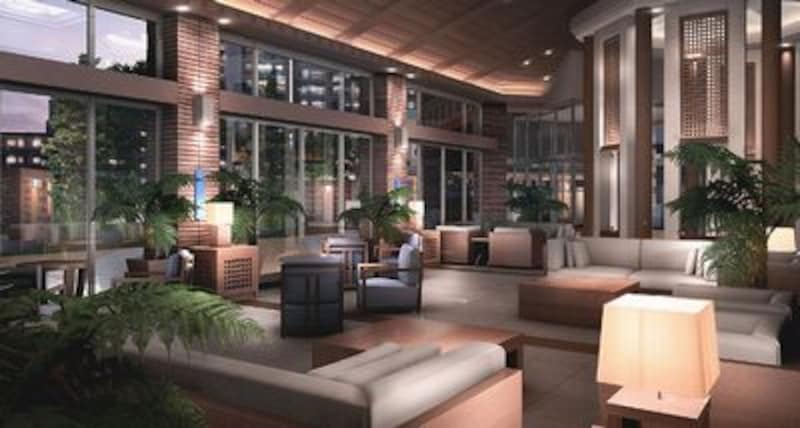 ロビーラウンジ完成予想図