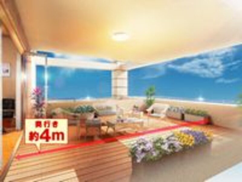 バルコニーパース