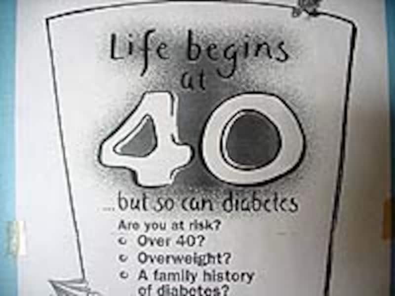 オーストラリア糖尿病協会のポスター