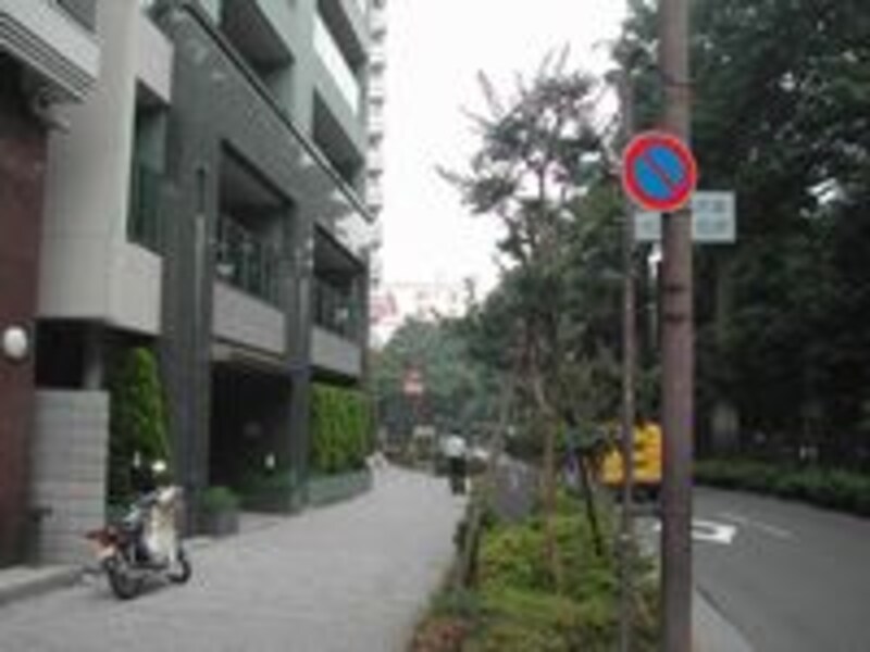 新宿御苑の街並み