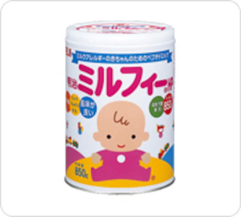 品質検査済 粉ミルク ミルフィー 850g×2缶 鳴く ミルク