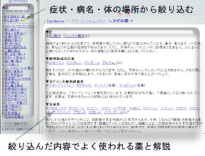 病気別くすりのフォルダー