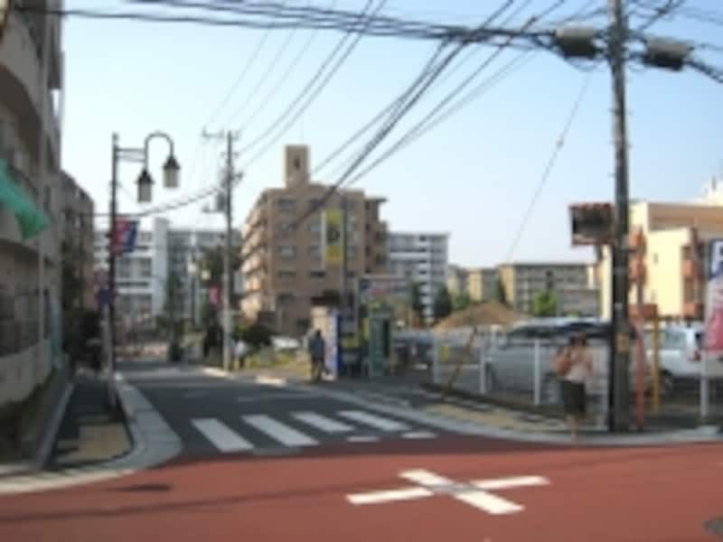 武蔵野台駅からの坂