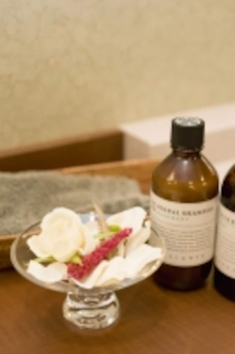 アロマは、直接脳に作用してリラックスさせてくれます