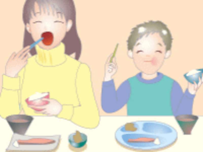 美味しい食事は健康な歯から