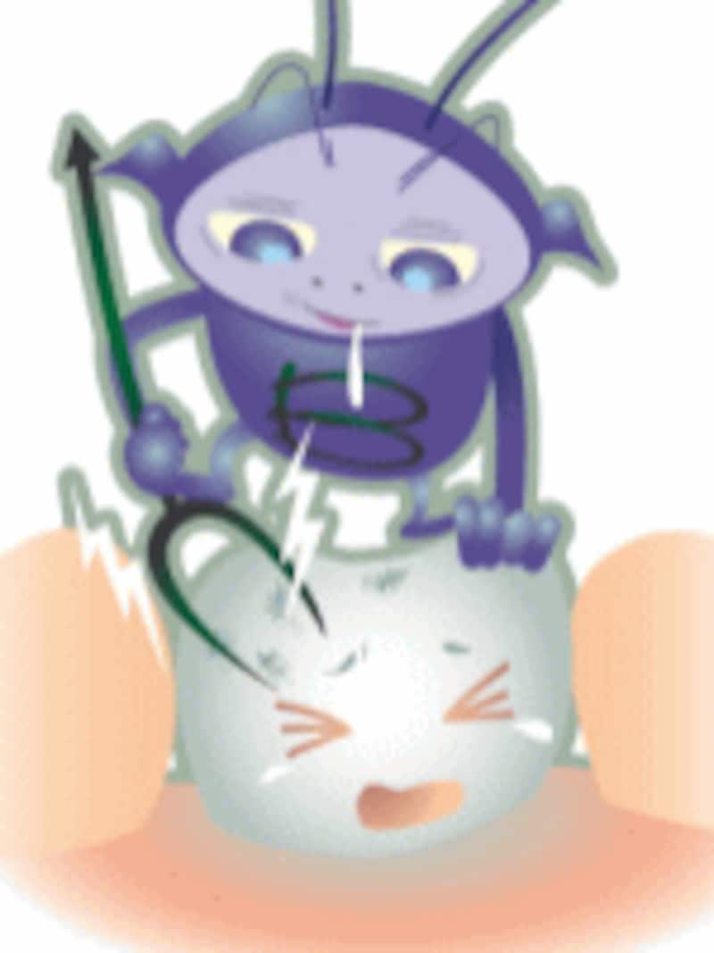 進行しない虫歯 ゆっくり虫歯