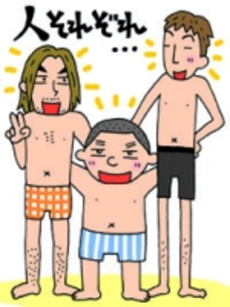 形状の差は性的能力とは無関係