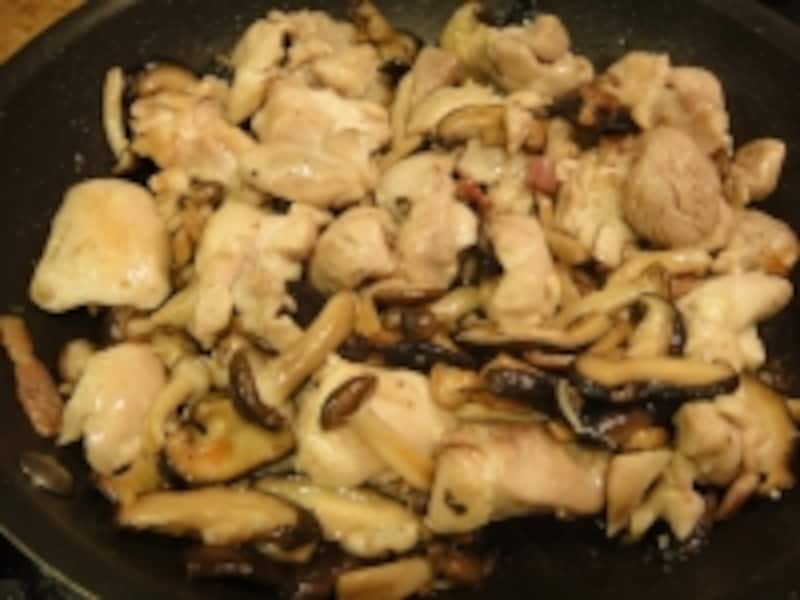 フライパンぎゅうぎゅうで怒られそう（笑）