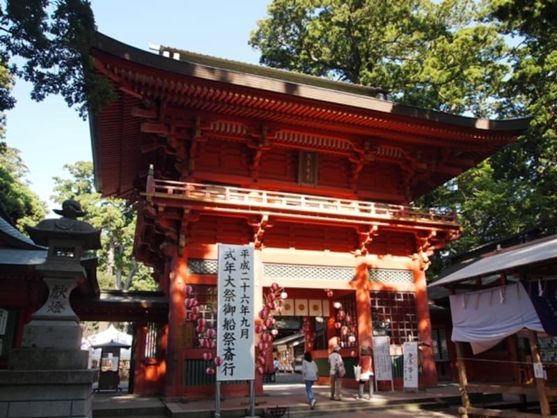 鹿島神宮の楼門