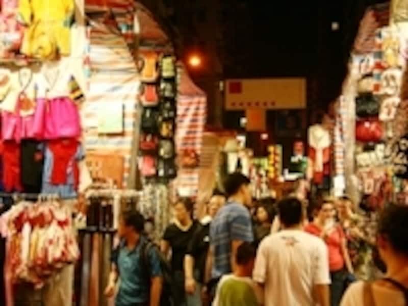 女人街とは名前だけ、男性が行っても問題ない