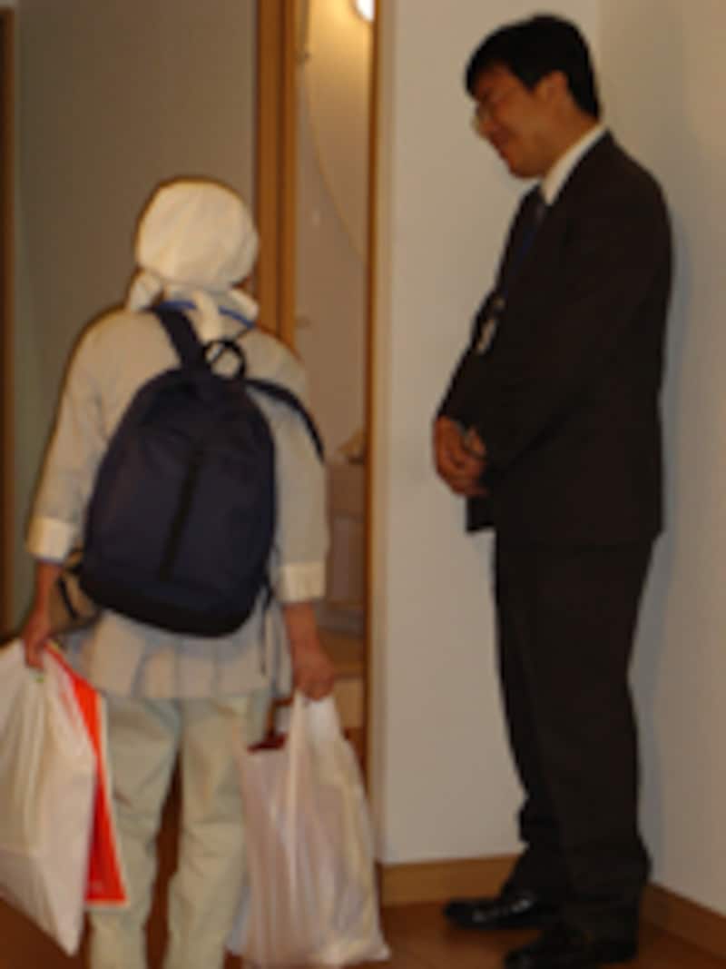 営業マンと顧客