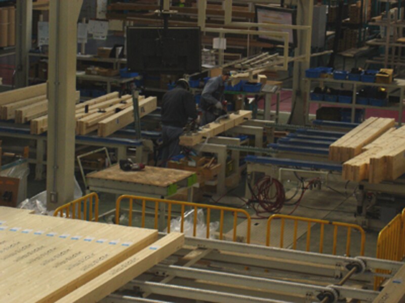 シャーウッドの生産ライン