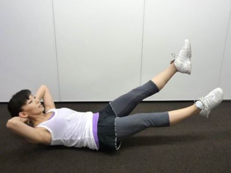 イメージするのは平らなお腹