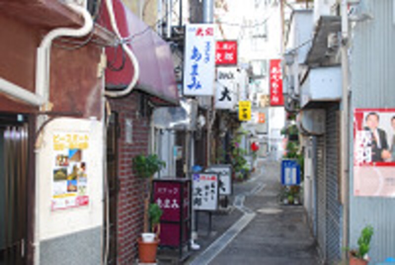 路地裏の風景