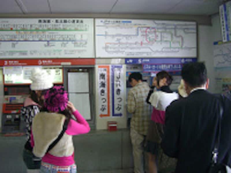 券売機の風景