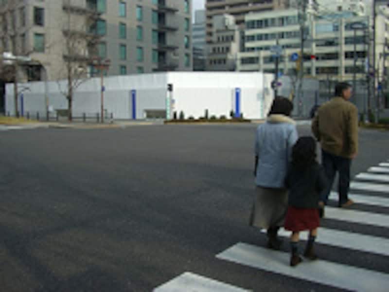 御堂筋の家族連