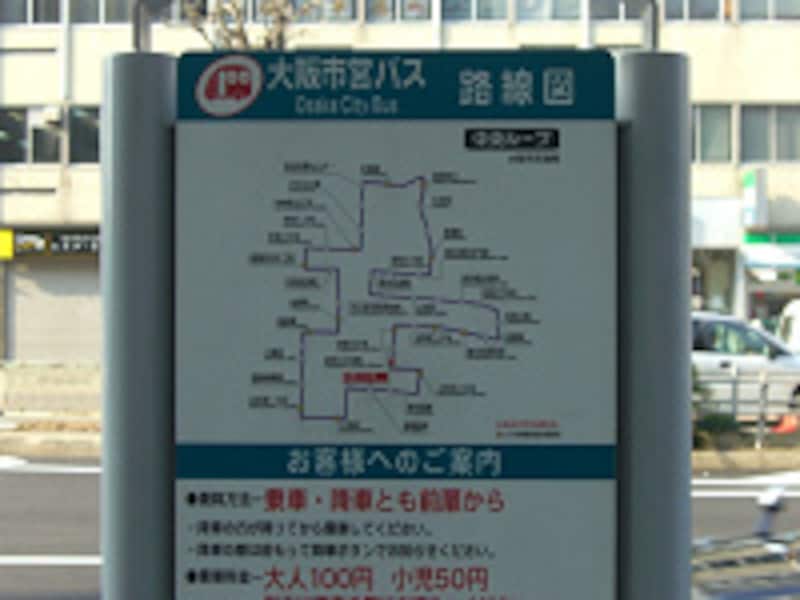 赤バス運行図