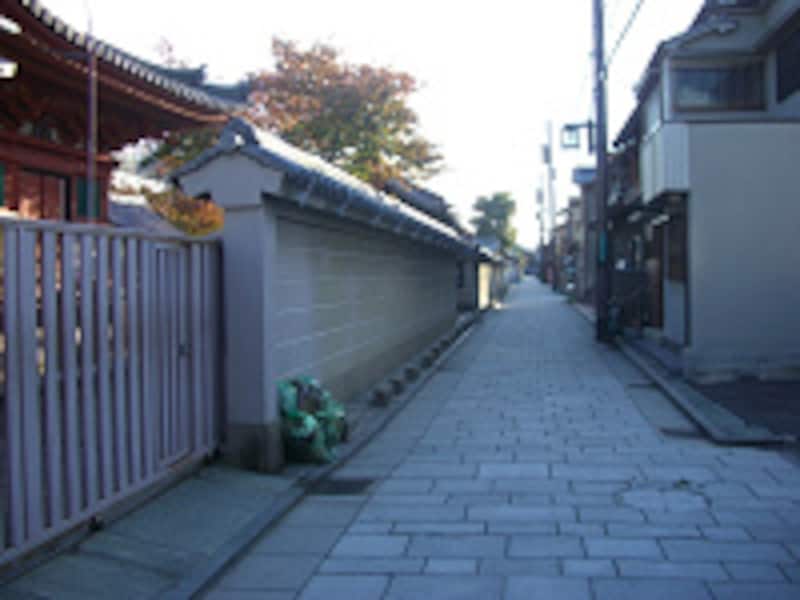寺町　尼崎　街並み