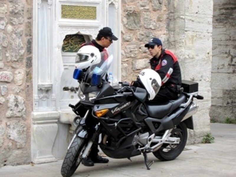 トルコの警官