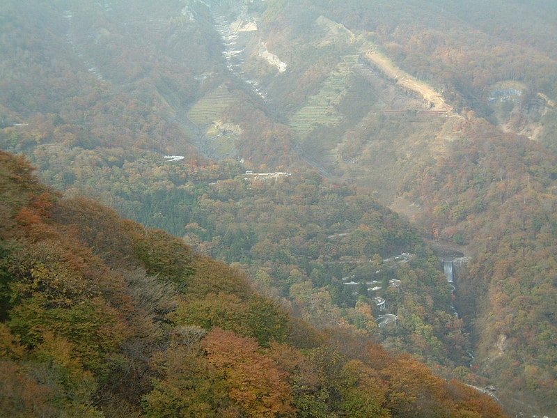 いろは坂の紅葉（2）／第1いろは坂