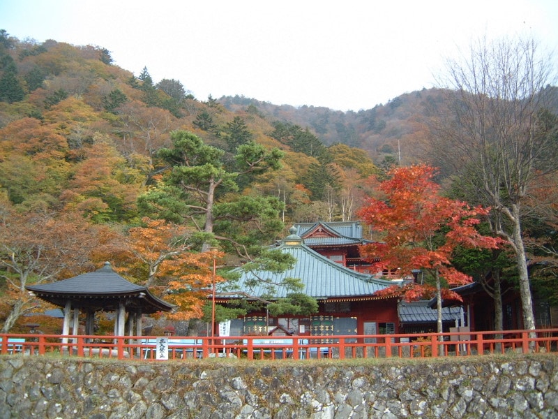 中禅寺・立木観音を彩る紅葉・黄葉