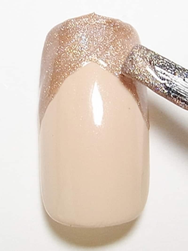 秋色パーティーネイルレシピ