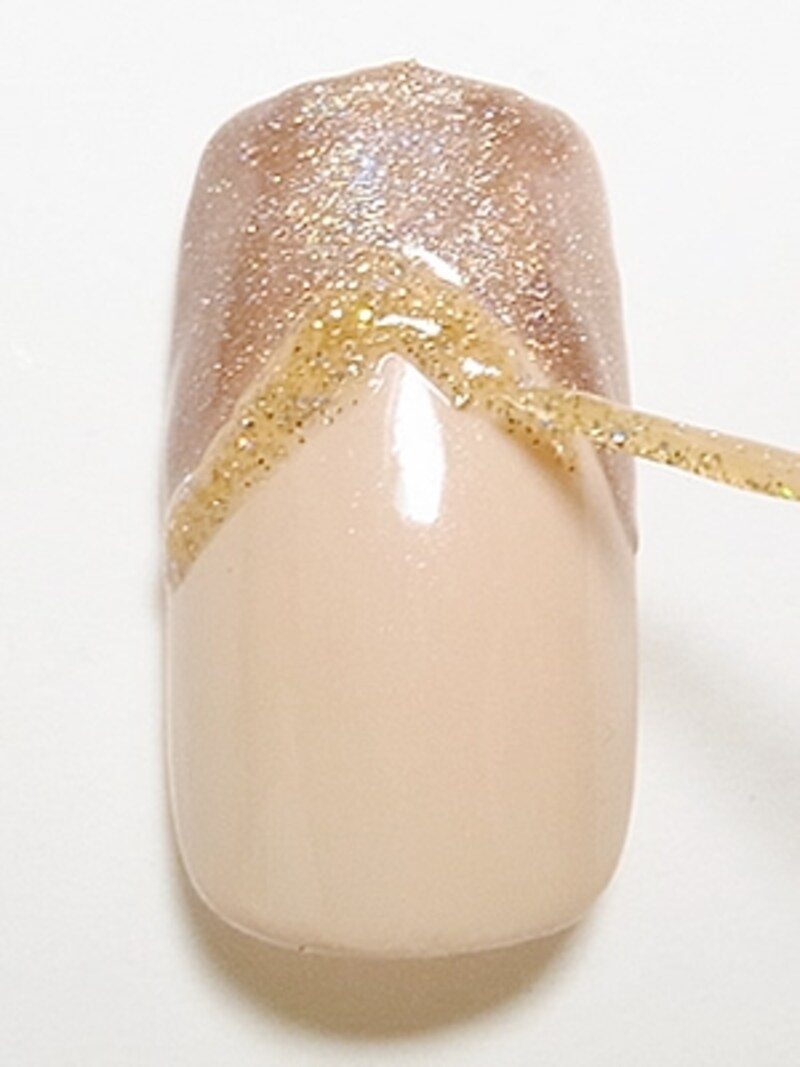 秋色パーティーネイルレシピ