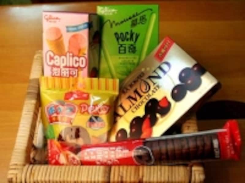 中国の日本製お菓子