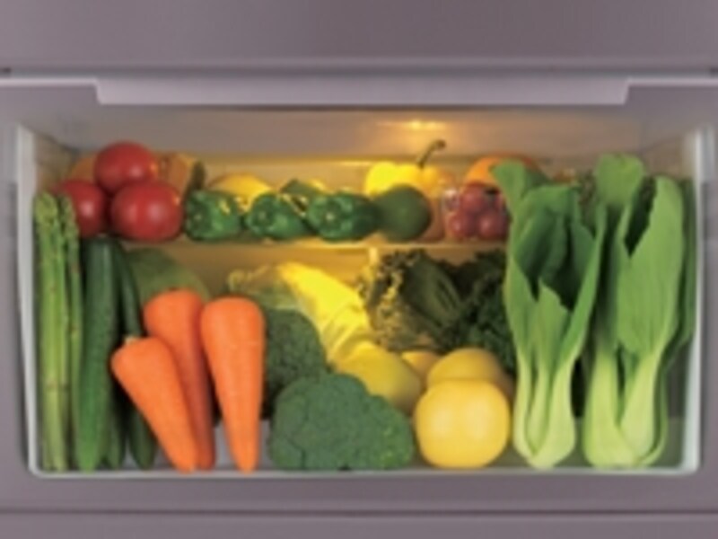 LEDで野菜を庫内で光合成するという斬新な発想は、まさに独自性の代表