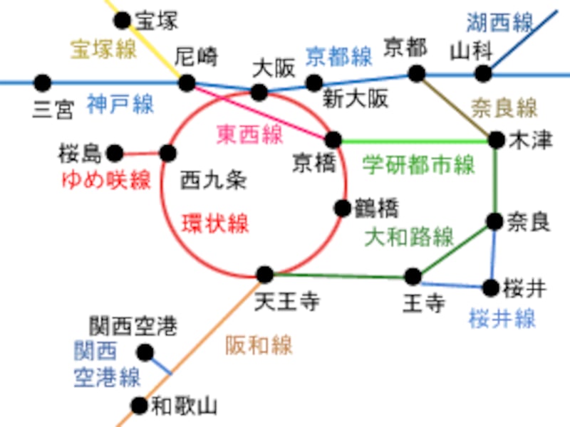 JR路線図