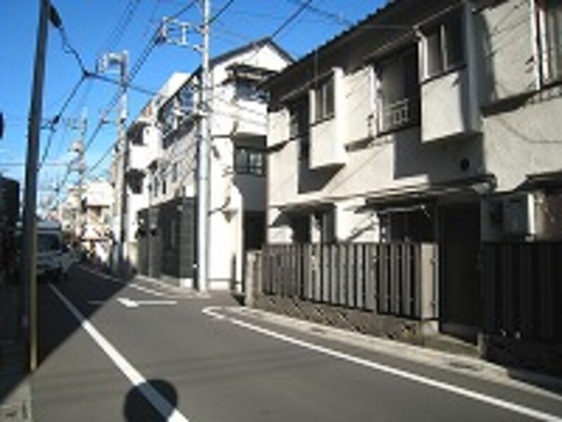駅近くの住宅街