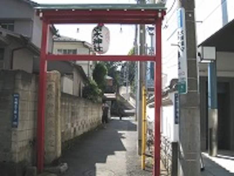居木神社参道