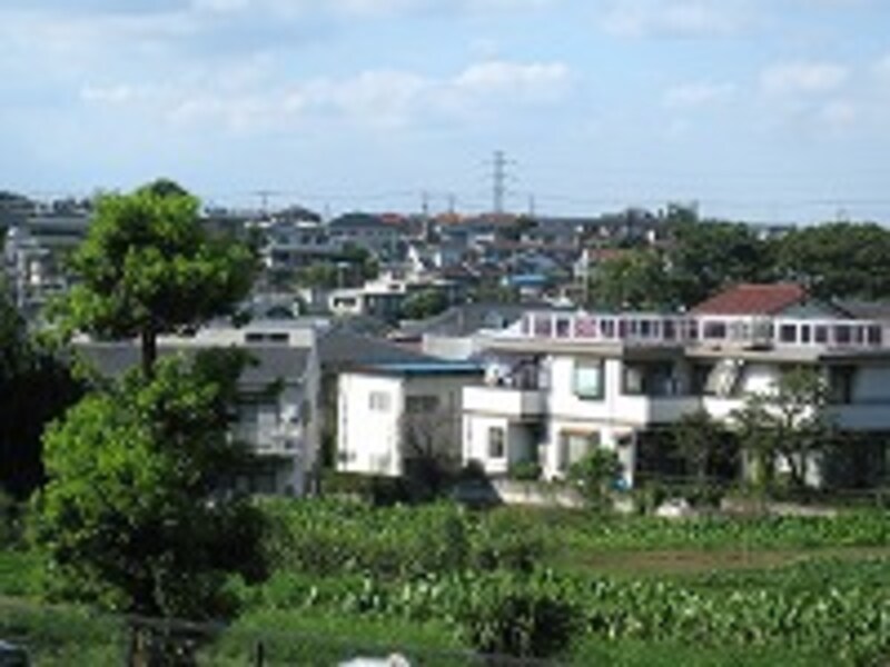 日吉本町の住宅街