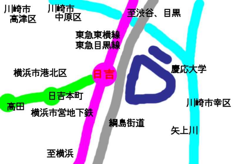 駅周辺図