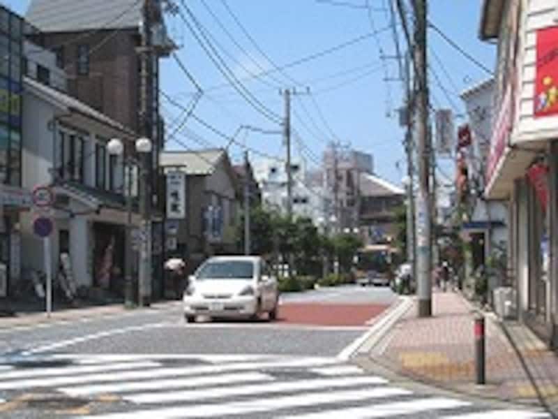 かつての分譲地周辺