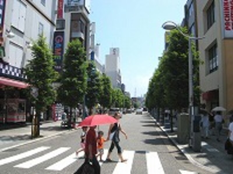 予備校のある通り