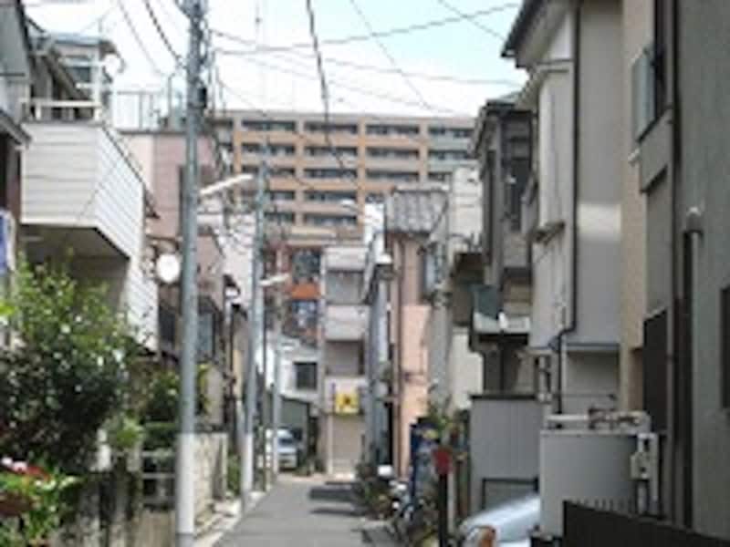 住宅街の風景