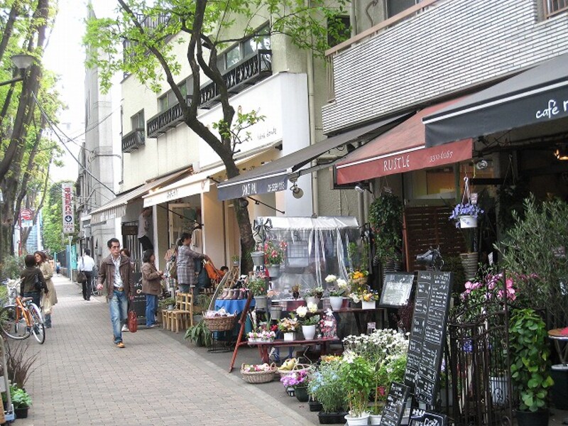 中杉通り沿いのカフェ