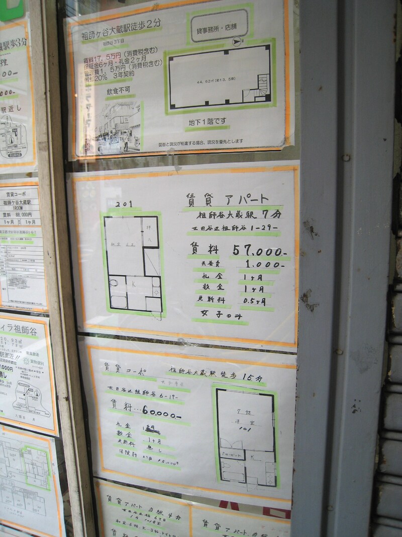 不動産会社の広告
