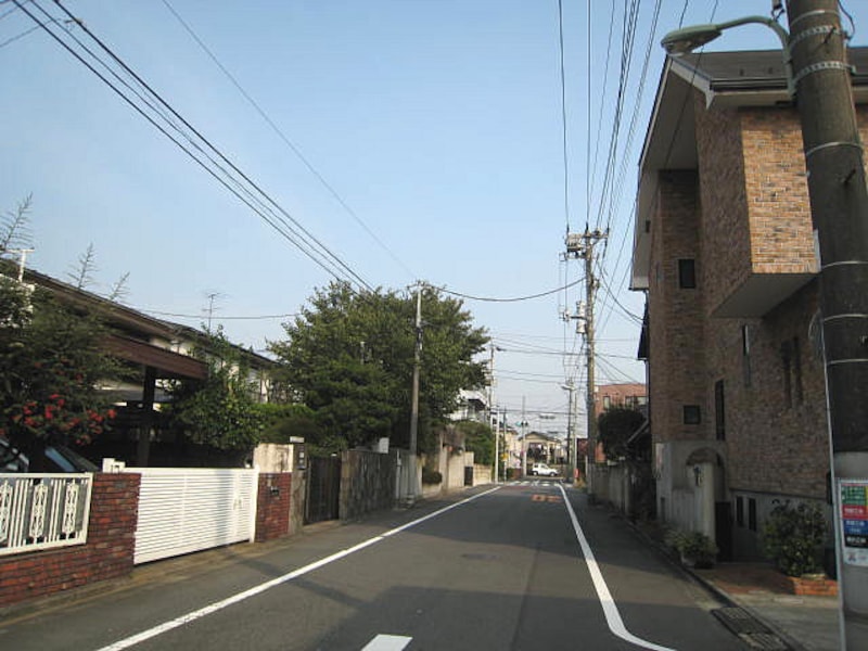 久が原の住宅街