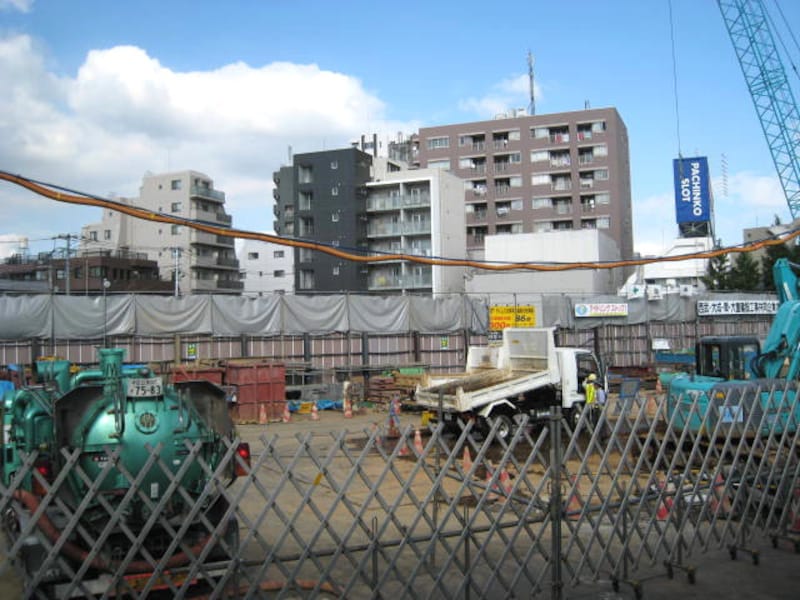 高架化への工事