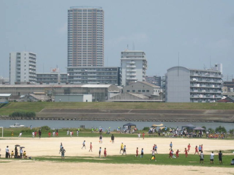 江戸川沿い