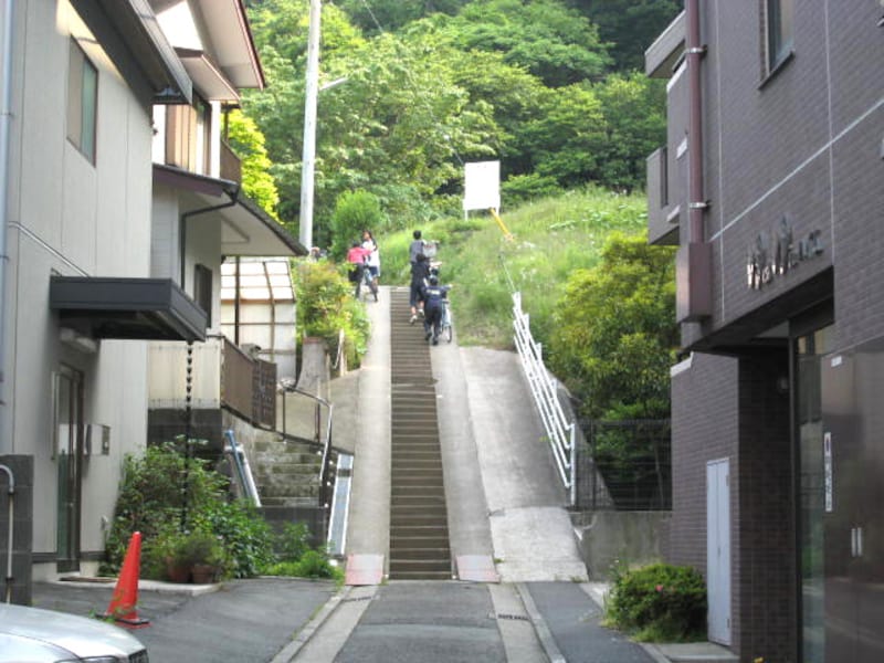 急な坂