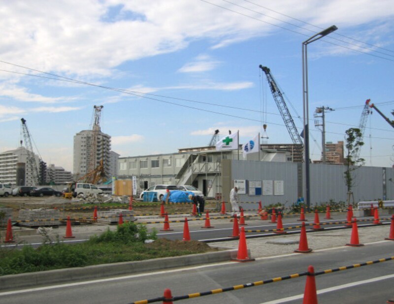 工事中の風景