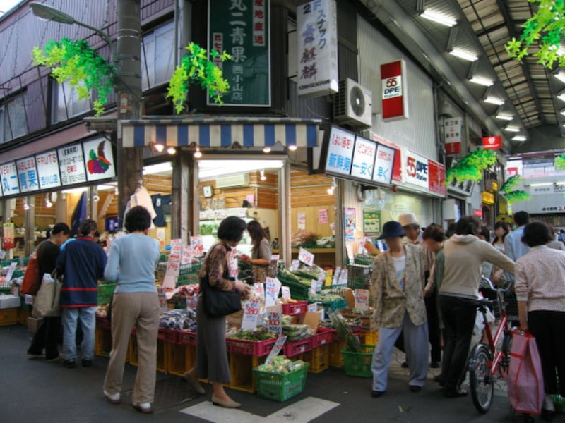 西小山の商店街
