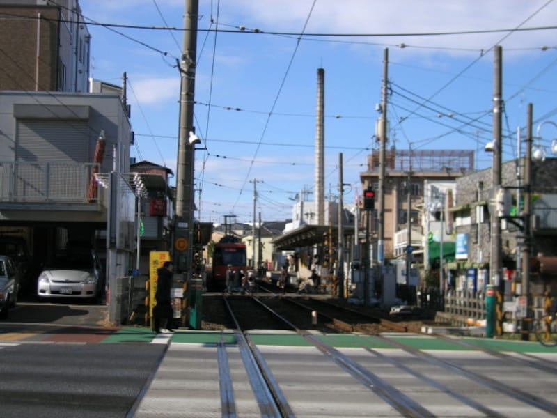 若林駅近く